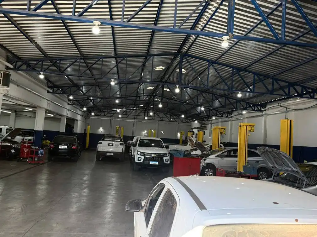 Área de serviço da oficina New Car